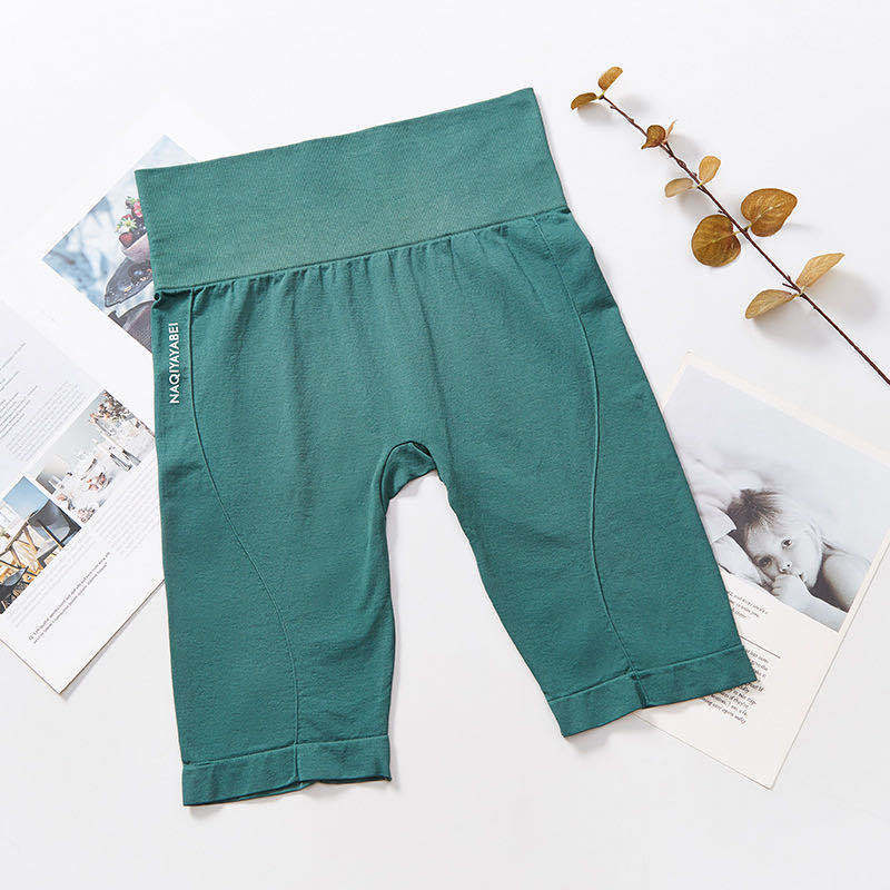 High Waist Girls Fitness Sports Shorts for Yoga and Running