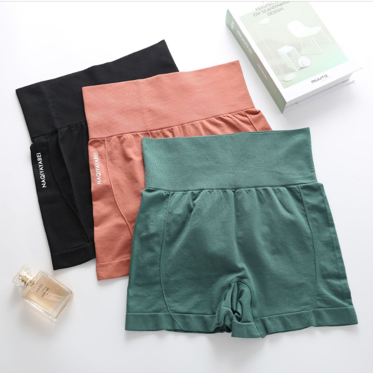 High Waist Girls Fitness Sports Shorts for Yoga and Running